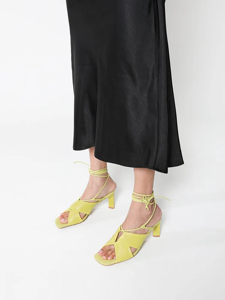 [SALE]Rhea Adjustable Strap Heel Sandals