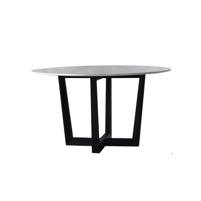 Sintered Stone Marble Round Dining Table