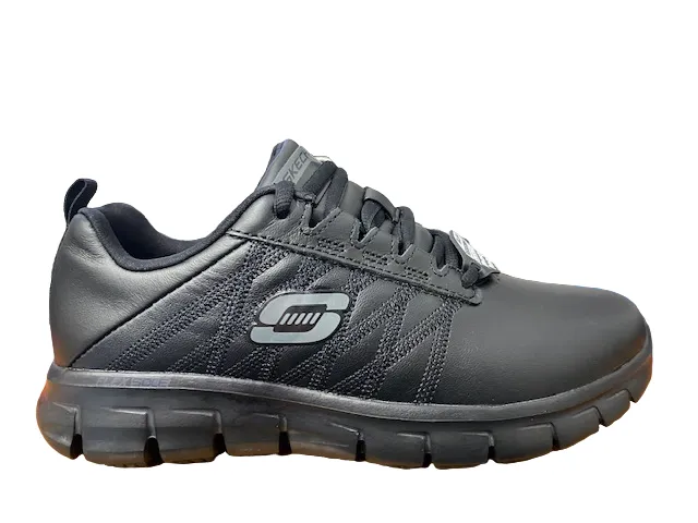 Skechers Scarpa da lavoro da donna Antinfortunistica Work Sure Track-Erath 76576EC/BLK nero