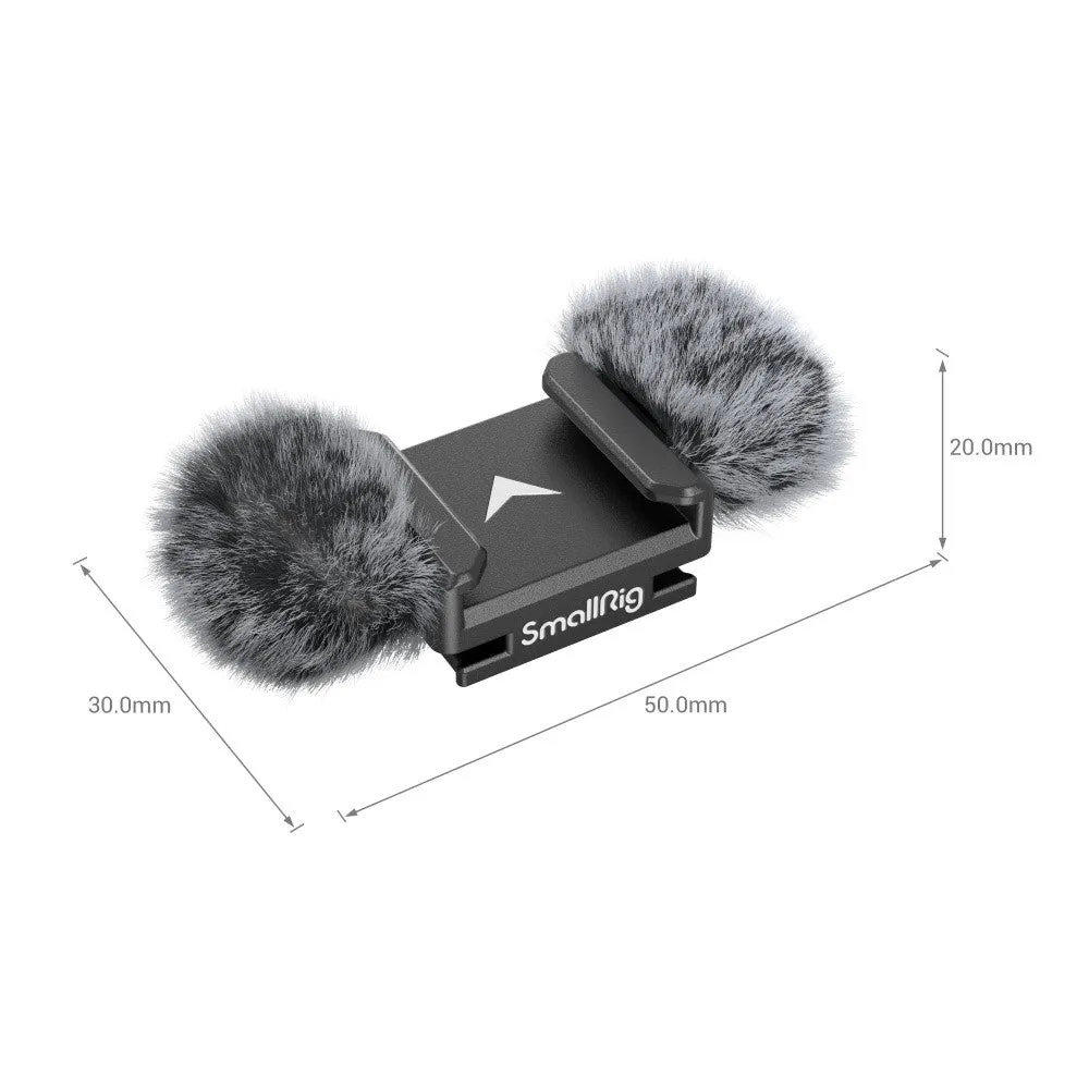 SmallRig Windsheild with Cold Shoe Adapter for Nikon Z 30 3859