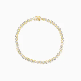 Sparkling Circles Anklet