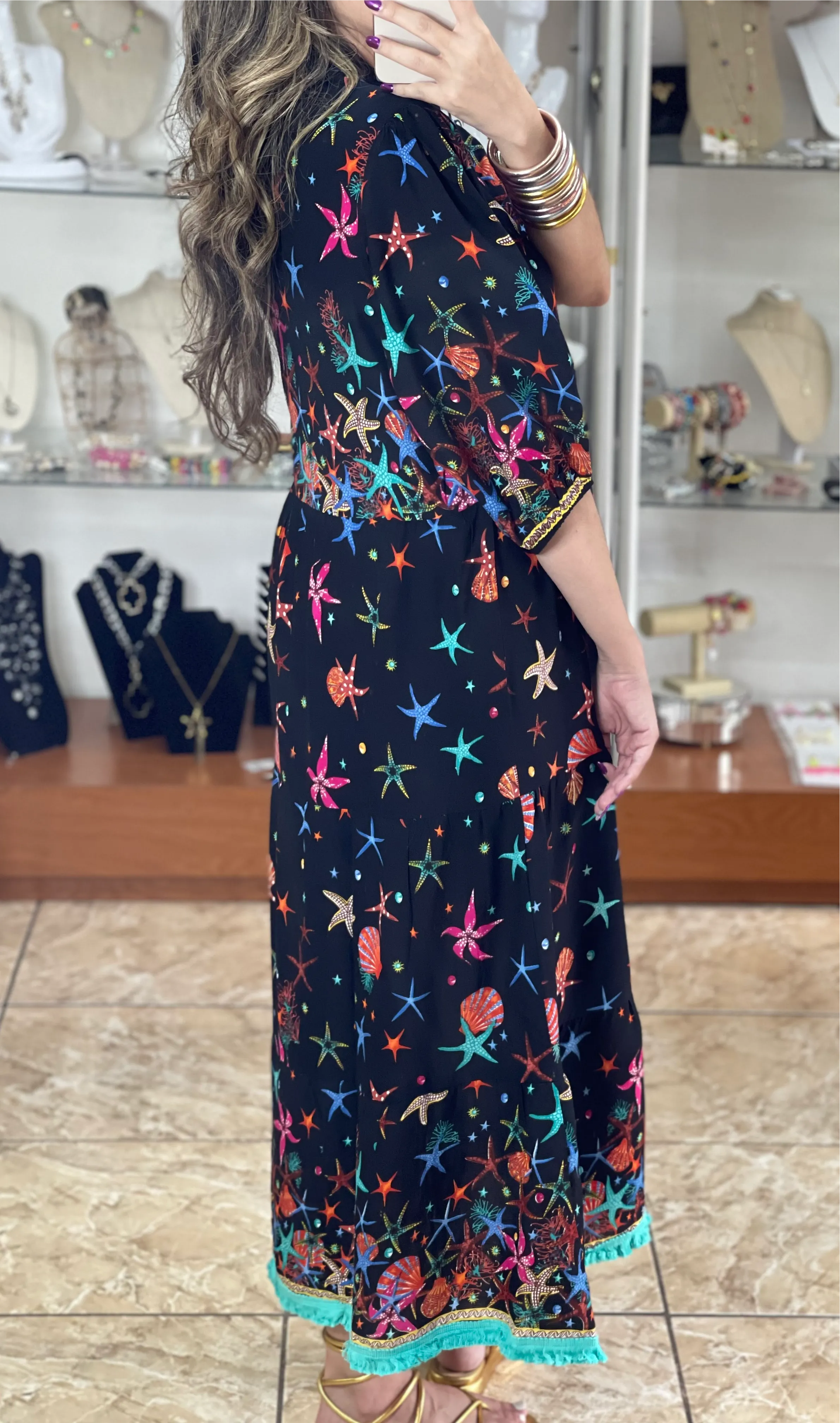 Starfish Midi Dress