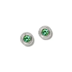 Stella Earring Halos 18ct White Gold - Diamond