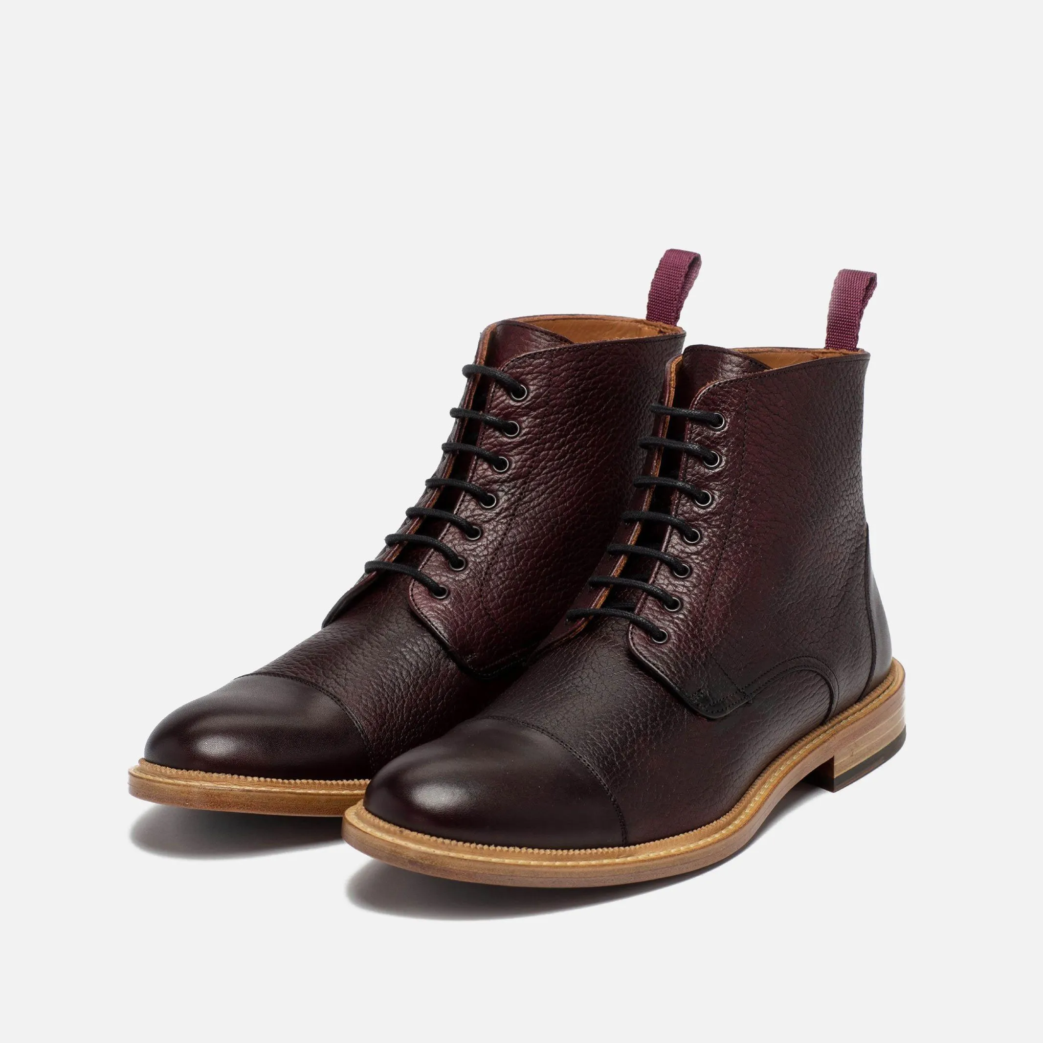 TAFT Oxblood Rome Boot