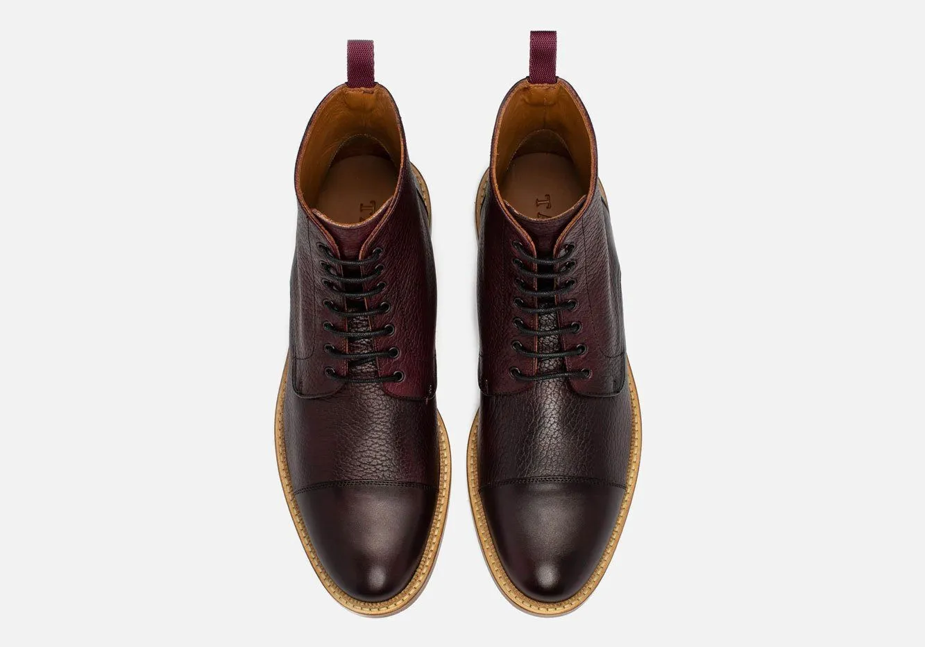 TAFT Oxblood Rome Boot