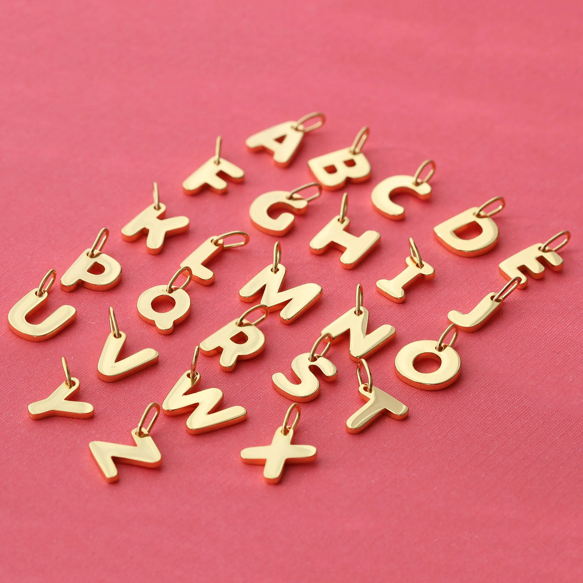 Vintage Letter Charm