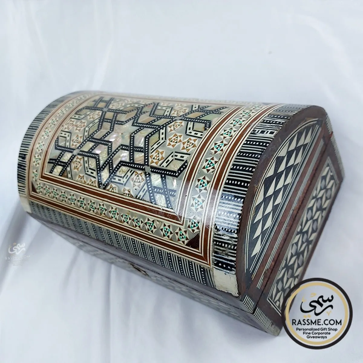 Wooden Arabesque Handcrafted Jewelry Box