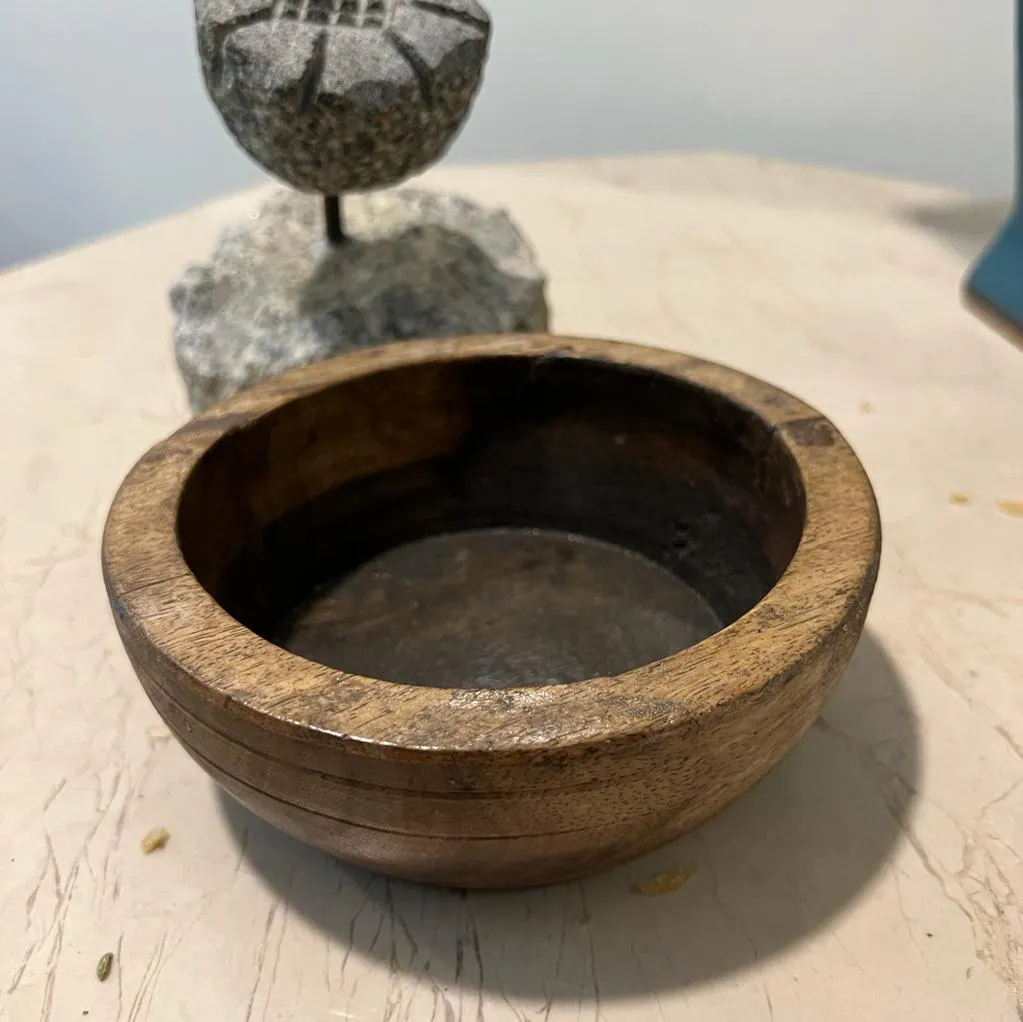 Wooden bowl : 6